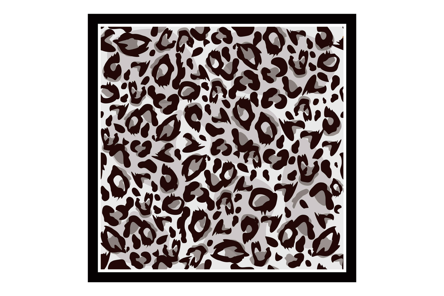 Seidentuch Leopardenmuster