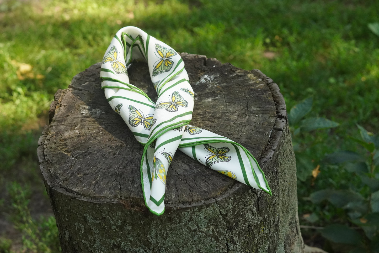 Seidentuch Schmetterling