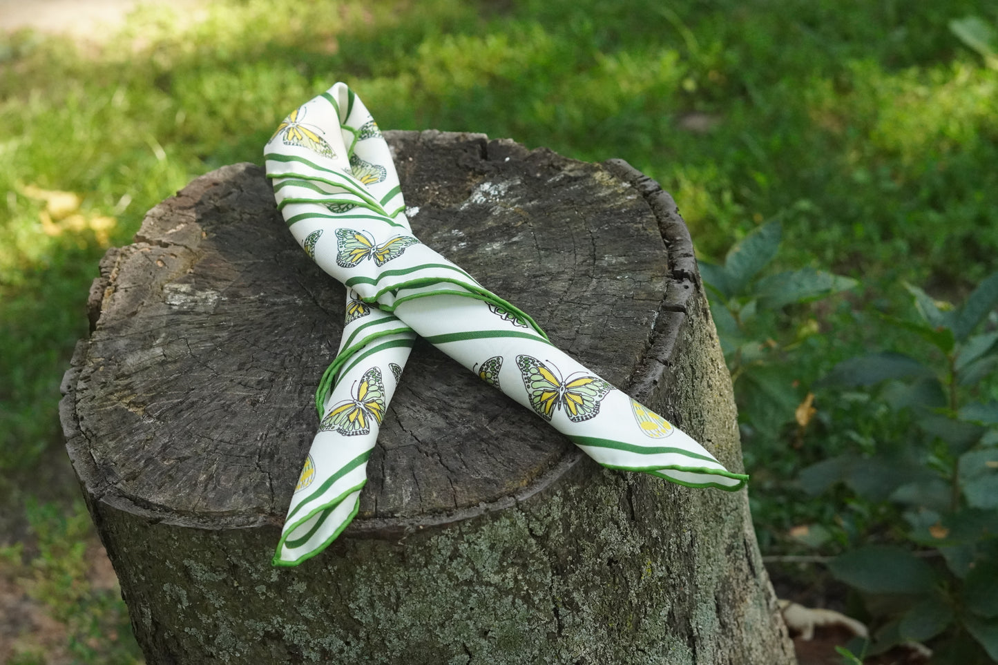 Seidentuch Schmetterling