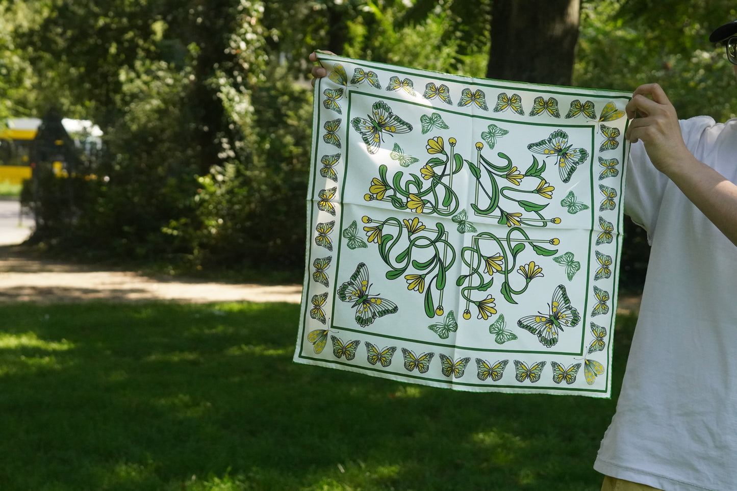 Seidentuch Schmetterling