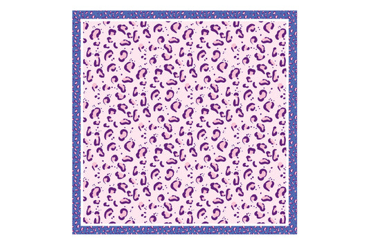 Seidentuch Leopardenmuster