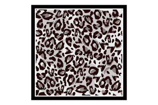 Seidentuch Leopardenmuster