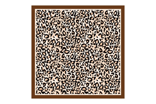 Seidentuch Leopard