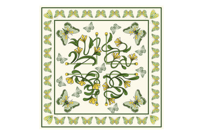 Seidentuch Schmetterling