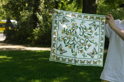 Seidentuch Schmetterling